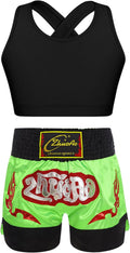 Boxing Suit for Girls Martial Arts Kickboxing Training Set