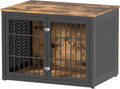 42 in Heavy Duty Furniture-Style Dog Crate for Large Dogs - Enclosed