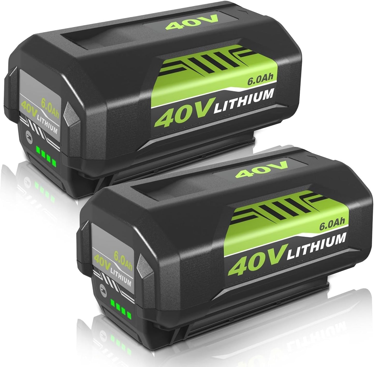 2Pack 40V 6000mAh Replacement for Ryobi Power Tools Batteries