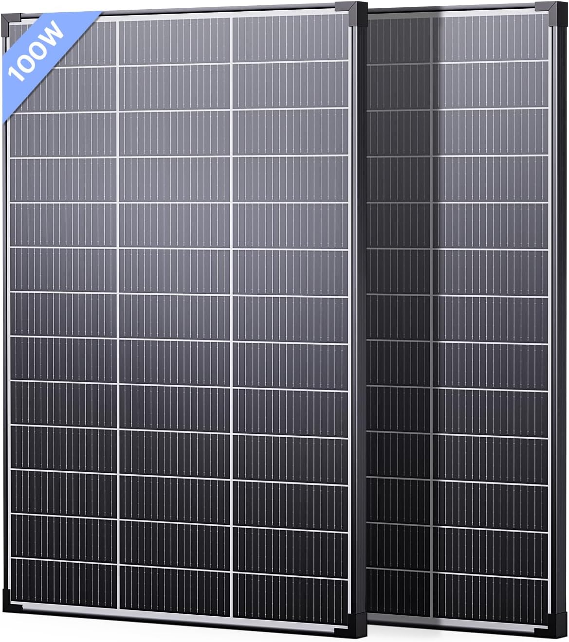 N-Type 100W Solar Panel with 25% Efficiency for Off-Grid Use