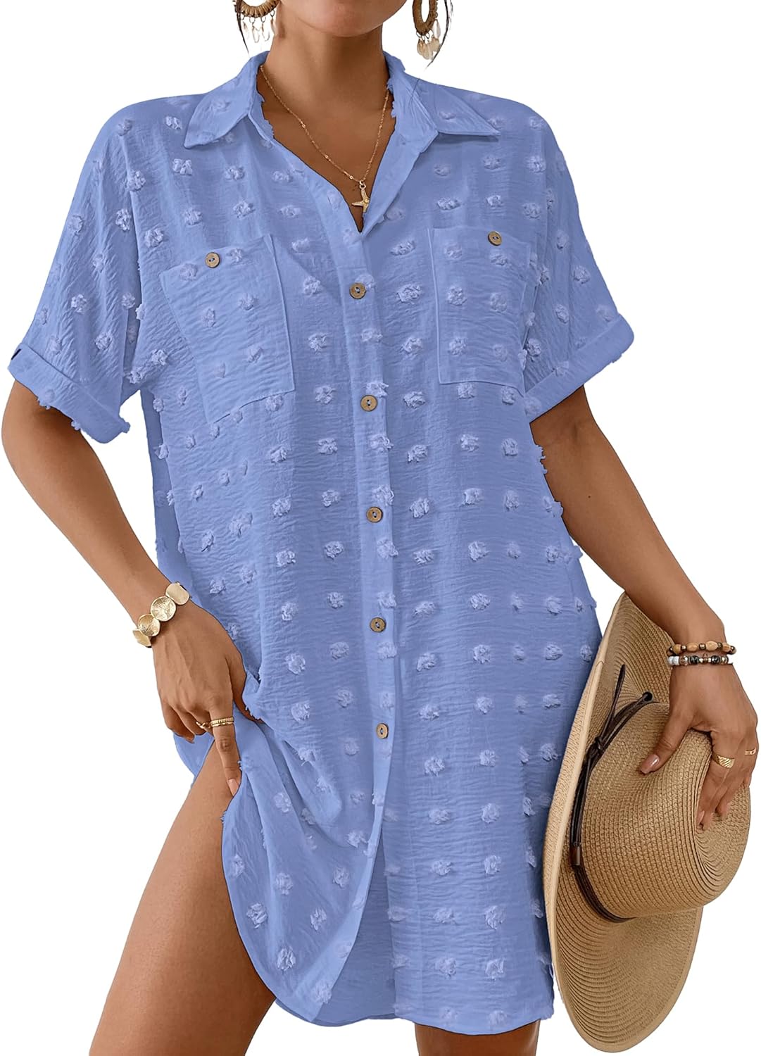 Bsubseach Swimsuit Coverup for Women - Chic Summer Beach Wear