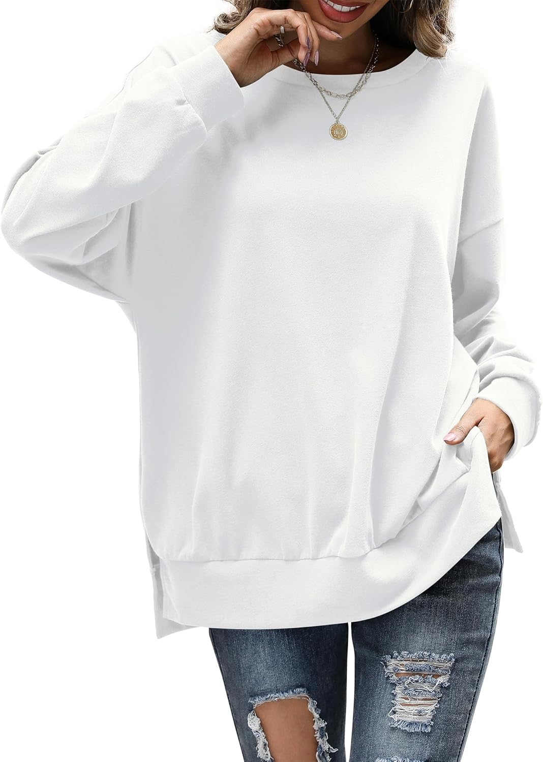 Cozy Fall Essential: Florboom Oversized Sweatshirt
