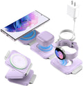 Pocket Wireless Charger for Samsung Android Phone - Foldable 3-in-1