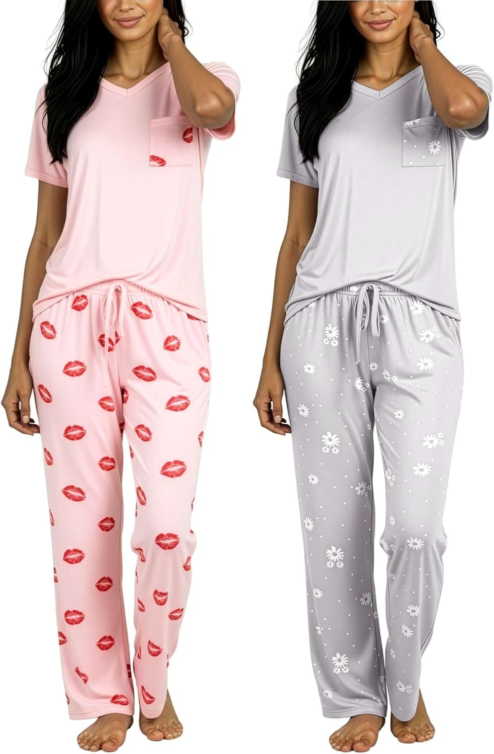 Comfy Pajama Sets for Women: Short & Long Sleeve Options