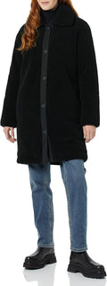 Women's Oversized Teddy Sherpa Coat - Warm Everyday Layer