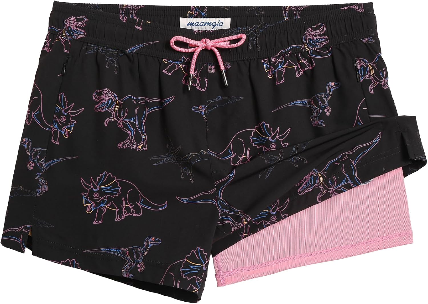 Mens Swim Trunks with Compression Liner for Ultimate Comfort