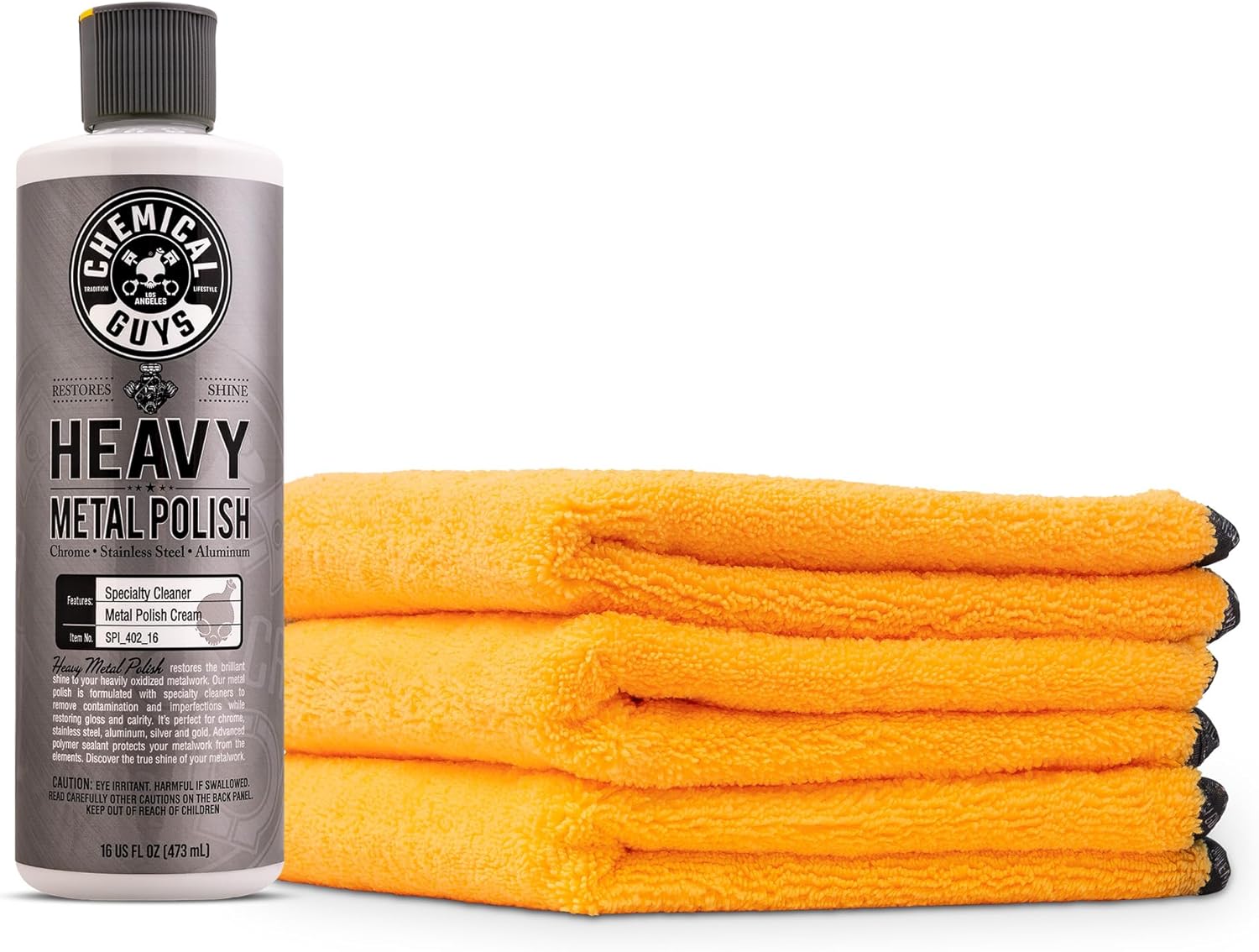 Heavy Metal Polish Restorer and Protectant for All Metal Surfaces