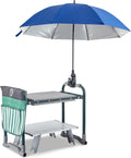 Garden Kneeler Seat Bench with Sunshade Umbrella - Ergonomic Garden