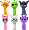 Sprunki Plush Toys for Kids - Soft 10 in Game Figures