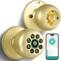 Fingerprint Door Lock Smart Door Knob with Keypad - Keyless Security