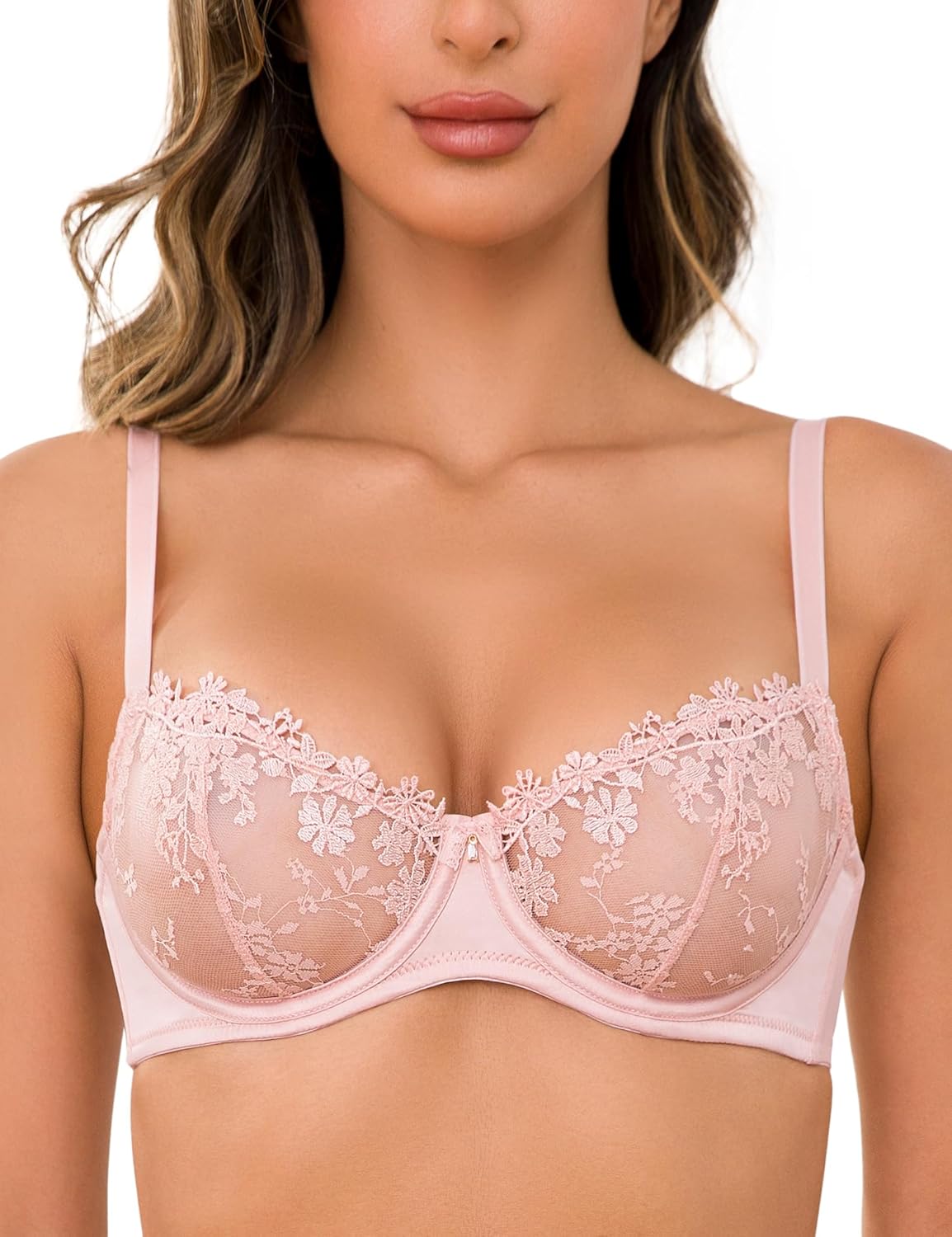 Wingslove Women's Sexy Lace Bra for Alluring Comfort and Style