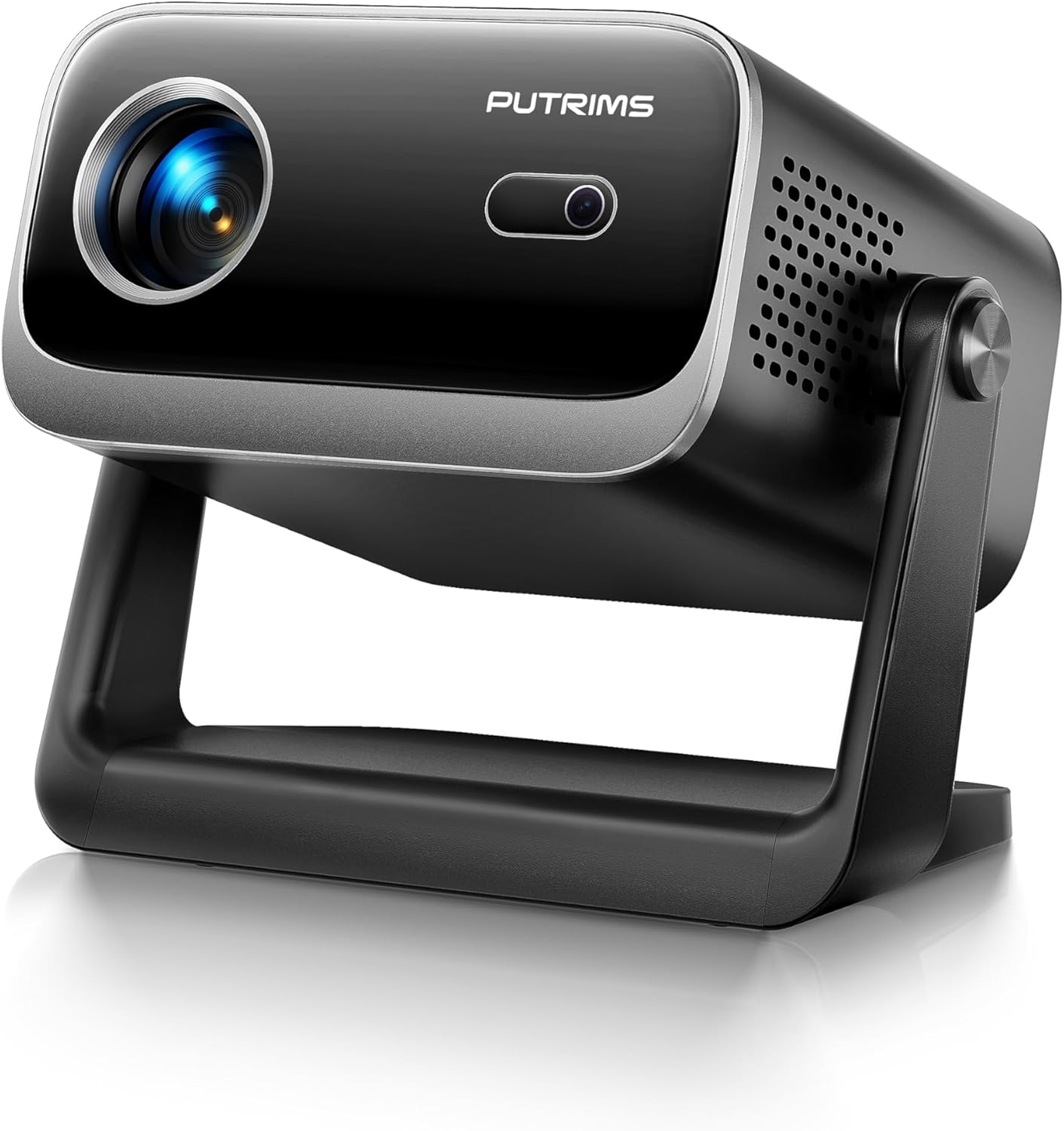 Portable 1080P Mini Projector with WiFi and Bluetooth Features