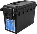 Ammo Storage Box.30 Cal Field Box - Stackable, Water Resistant