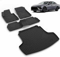 All Weather Car Floor Mats & Cargo Liner Set Fit for Kia K5 2021-2025