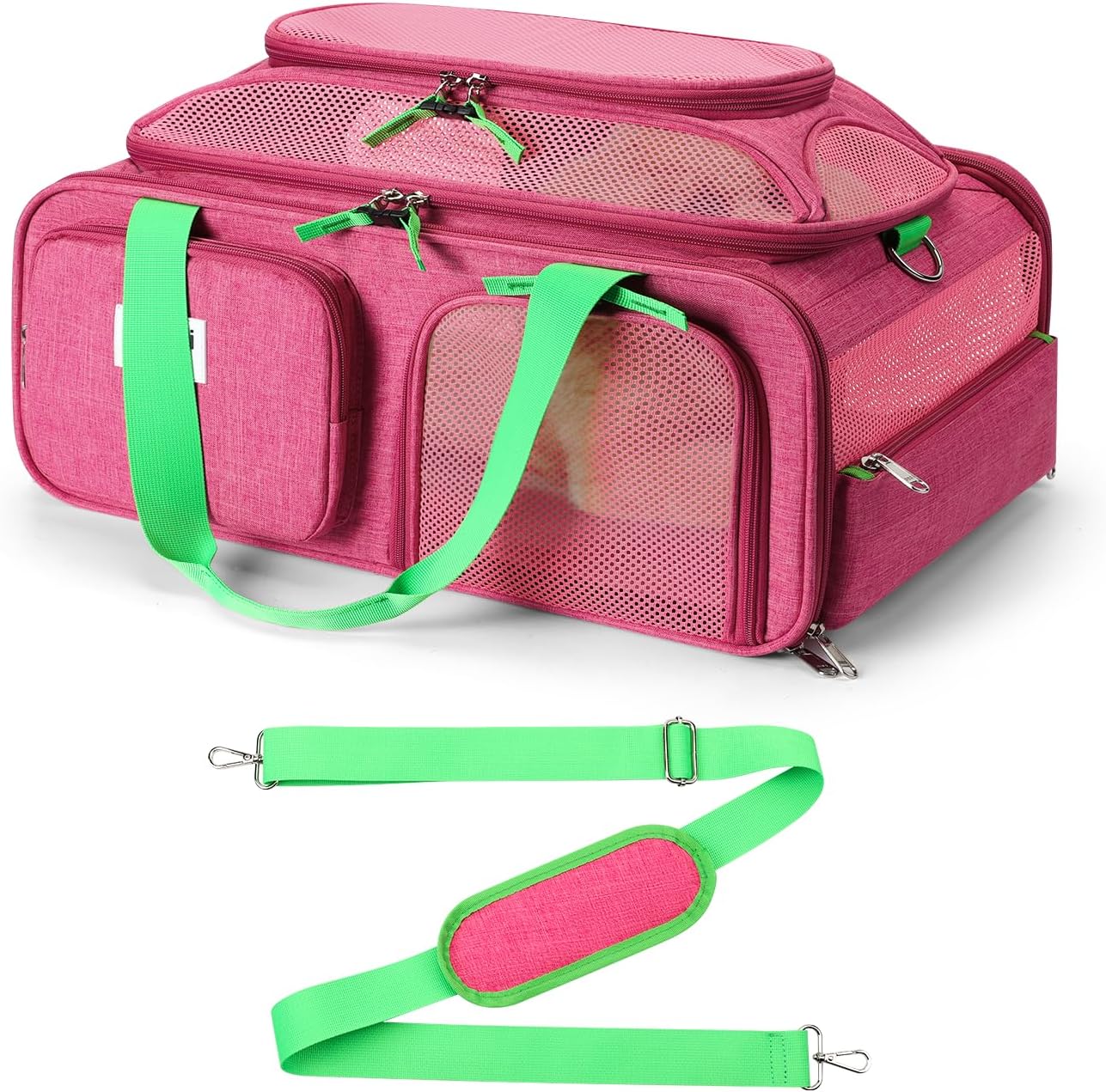 pidipiti TSA Approved Expandable Pet Carrier for Small Pets