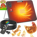 Chicken Coop Heater for Winter Radiant Heat Panel - Safe 200W Heater