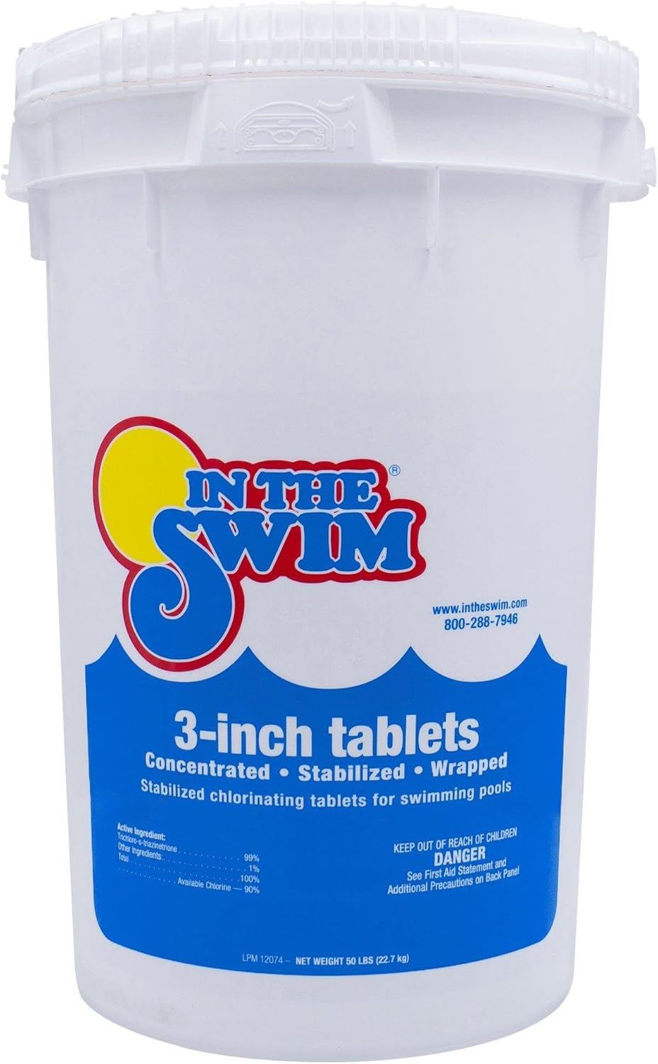 3 Inch Stabilized Chlorine Tablets for Clean Swimming Pools