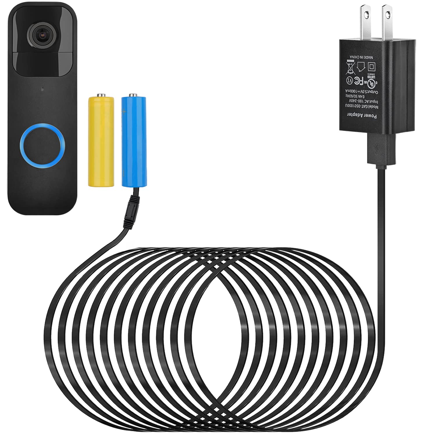 Continuous Blink Doorbell Charging Kit by ALERTCAM