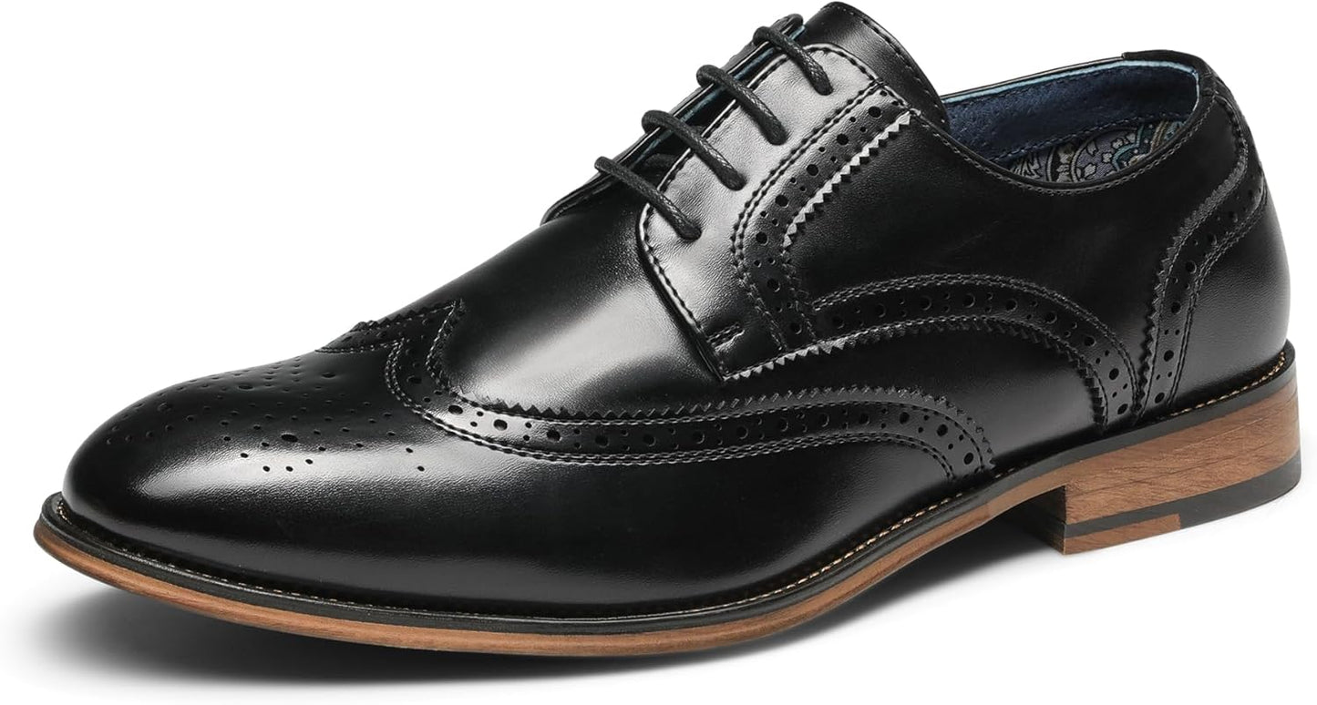 Bruno Marc Men's Lace Up Soft Cap-Toe Formal Dress Shoes Review