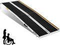 Wheelchair Ramp 7FT Folding Aluminum Ramp - Portable Access Solution