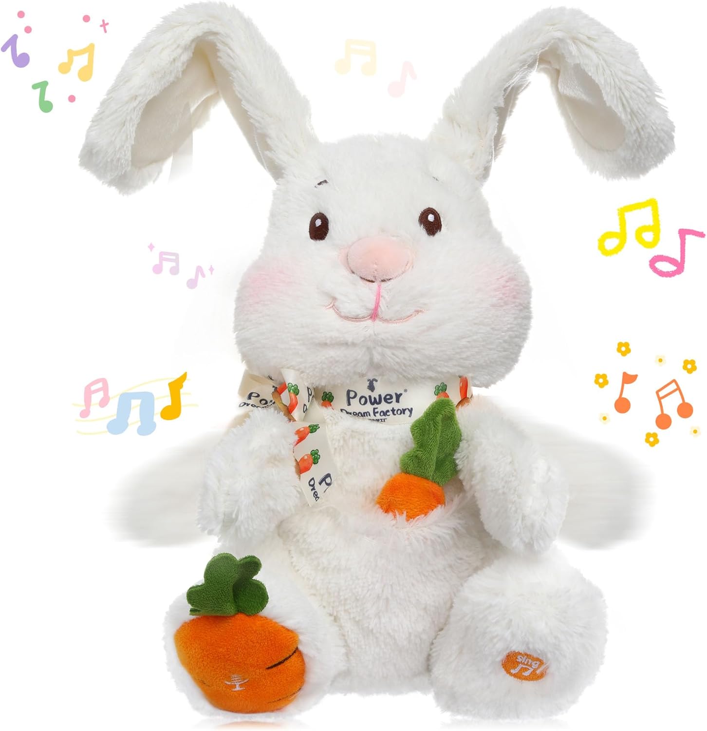 Interactive Dancing Bunny Plush for Kids