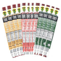 Turkey Variety 24-Count Snack Sticks - No Sugar, Low Carb
