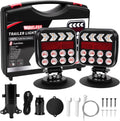 Magnetic Wireless Trailer Lights 2-in-1 4&7PIN - Bright Rechargeable
