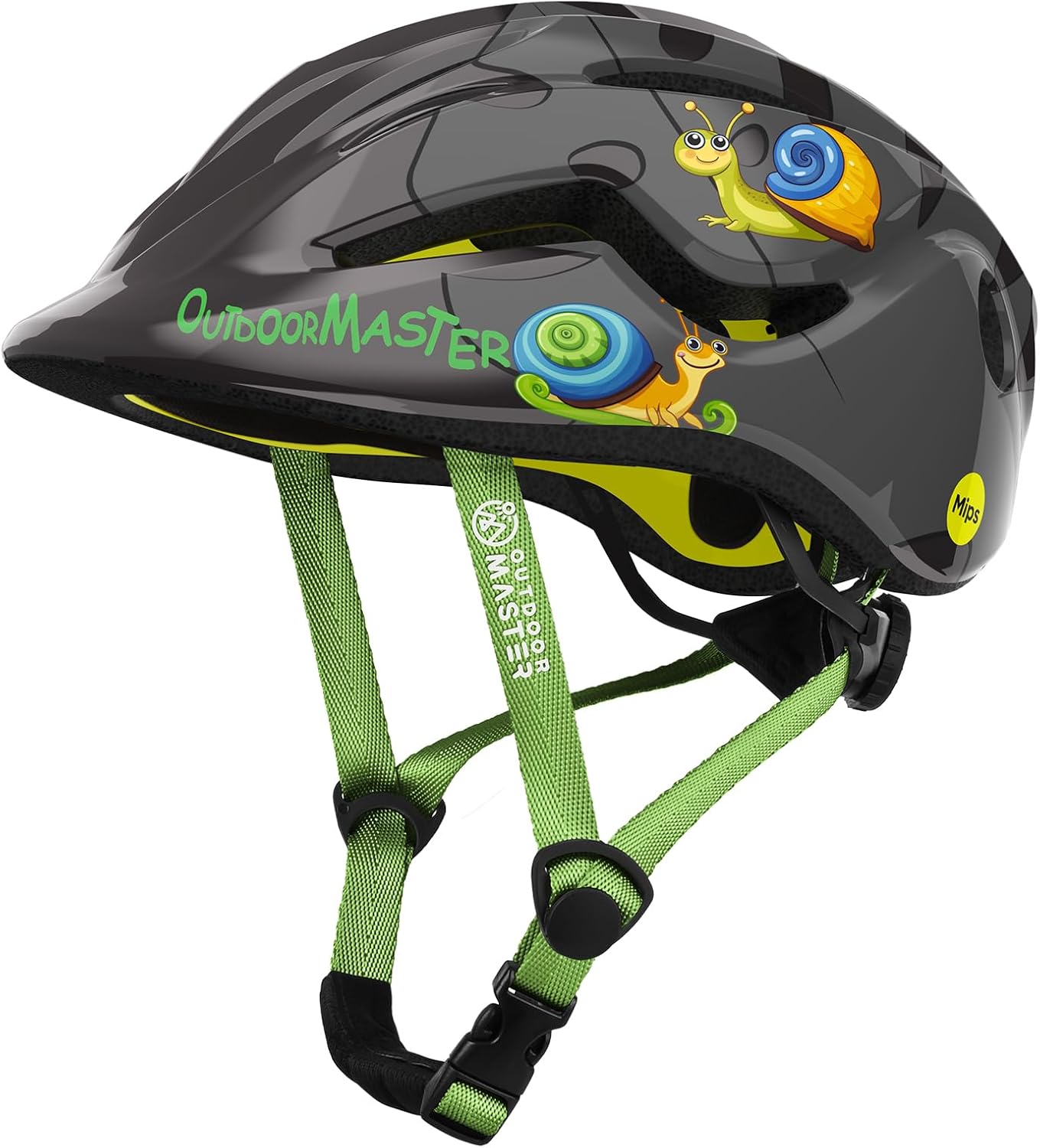 OutdoorMaster MIPS Kids Bike Helmet - Panther Jr. Toddler Safety