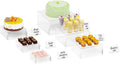 6PSC Buffet Risers Clear Acrylic Display Cubes - Sturdy, Stackable Set