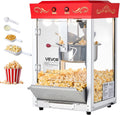 VEVOR Popcorn Machine with 8oz Kettle for Theater Style Popping