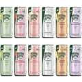 Flavored Carbonated Mineral Water Variety Pack - Zero Calories, Crisp