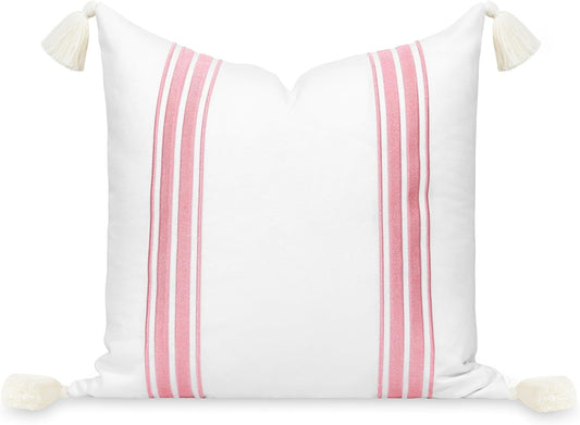 Hofdeco Premium Coastal Throw Pillow Cover for Indoor Outdoor Use