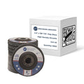 Benchmark Abrasives 4.5 in Zirconia Flap Discs 40 Grit - Heavy Duty
