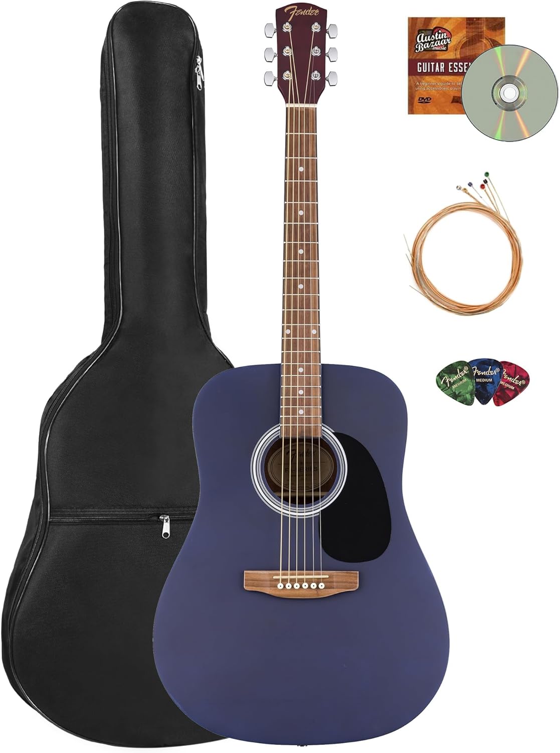 Fender FA Series Dreadnought Acoustic Guitar Bundle Review