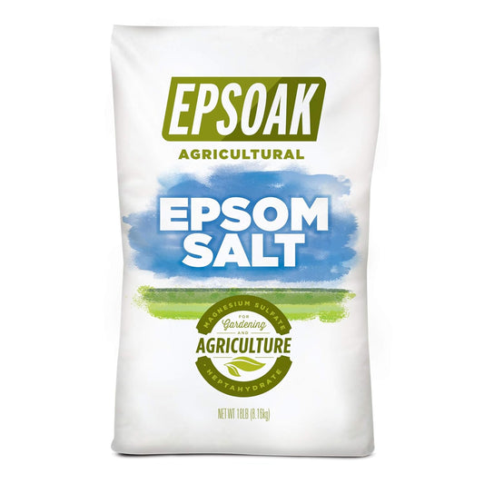 Epsom Salt for Gardening and Lawn Care - 18 lb Bulk Bag