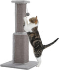 Large Cat Scratching Post 32in Tall - Stable Sisal Tower for Adults