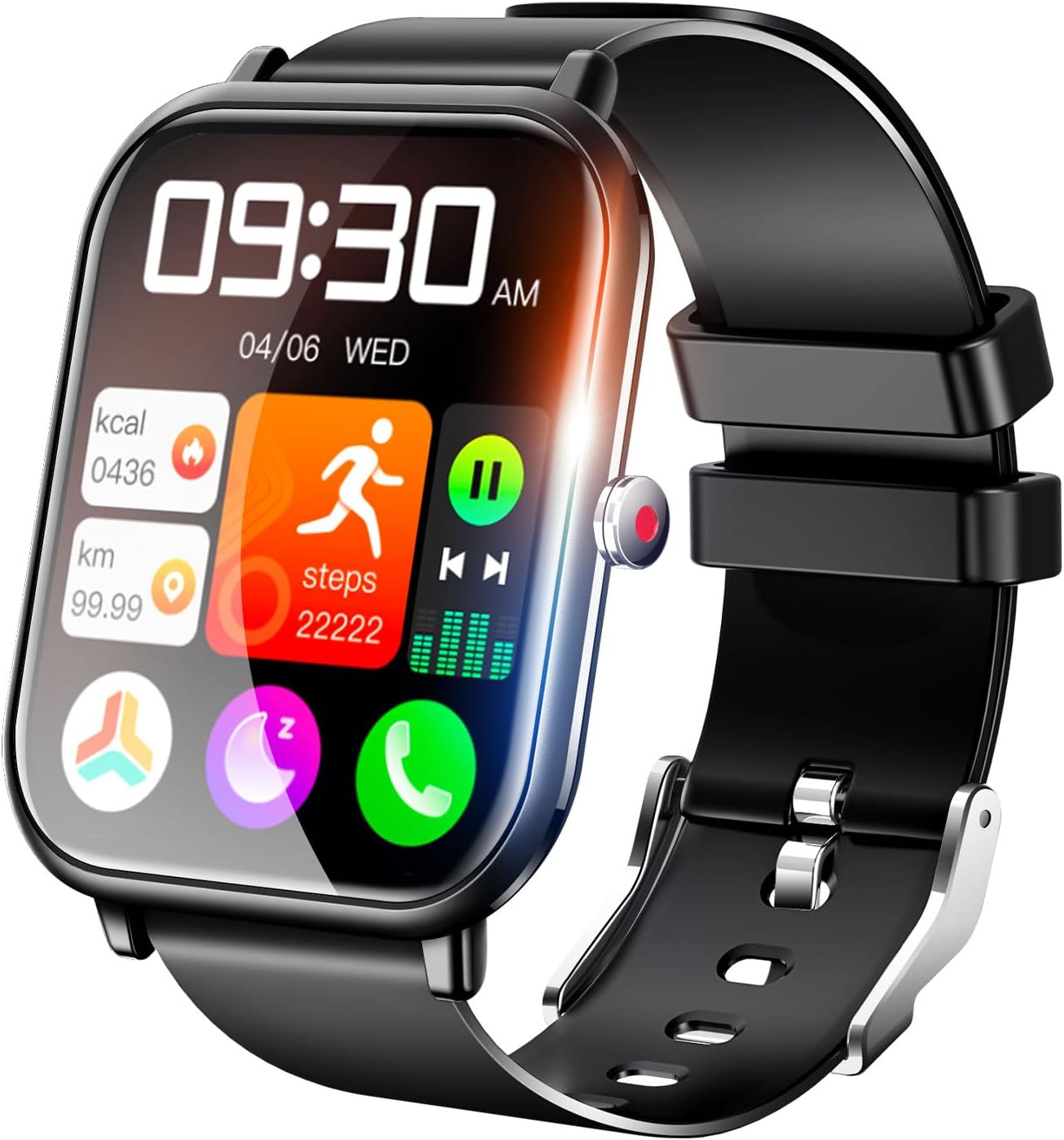 Ultimate Fitness Tracker - 24 Sports Modes, IP68 Waterproof, Sleek Design