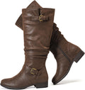 Luoika Women's Extra Wide Calf Knee High Boots - Wide Fit Comfort
