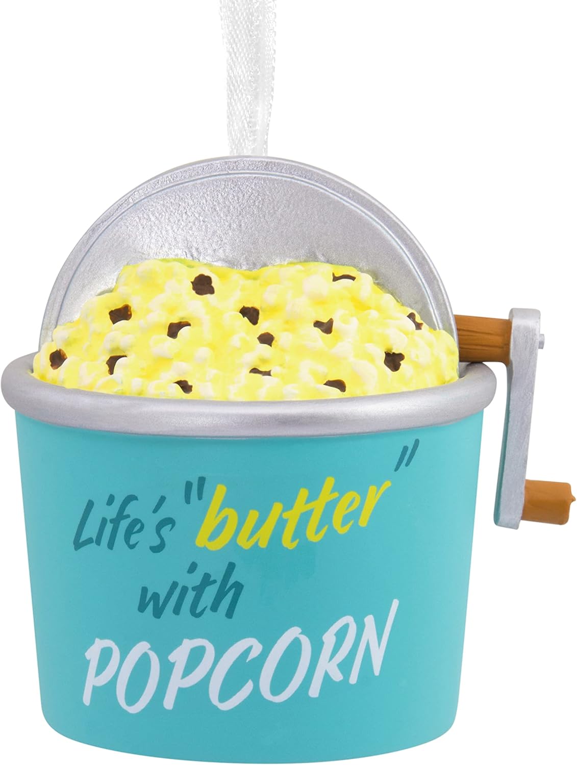 Hallmark Popcorn Machine Ornament - Festive Holiday Charm