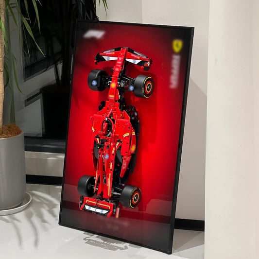 Display Wallboard for Lego Technic Ferrari Model Car Kit 42207