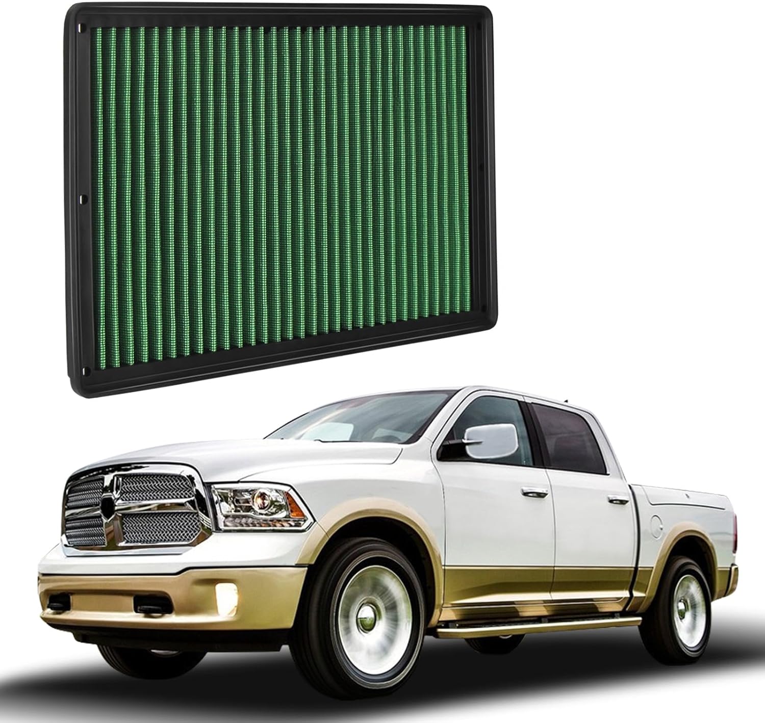 High Performance Engine Air Filter for 2002-2025 Dodge Ram Trucks