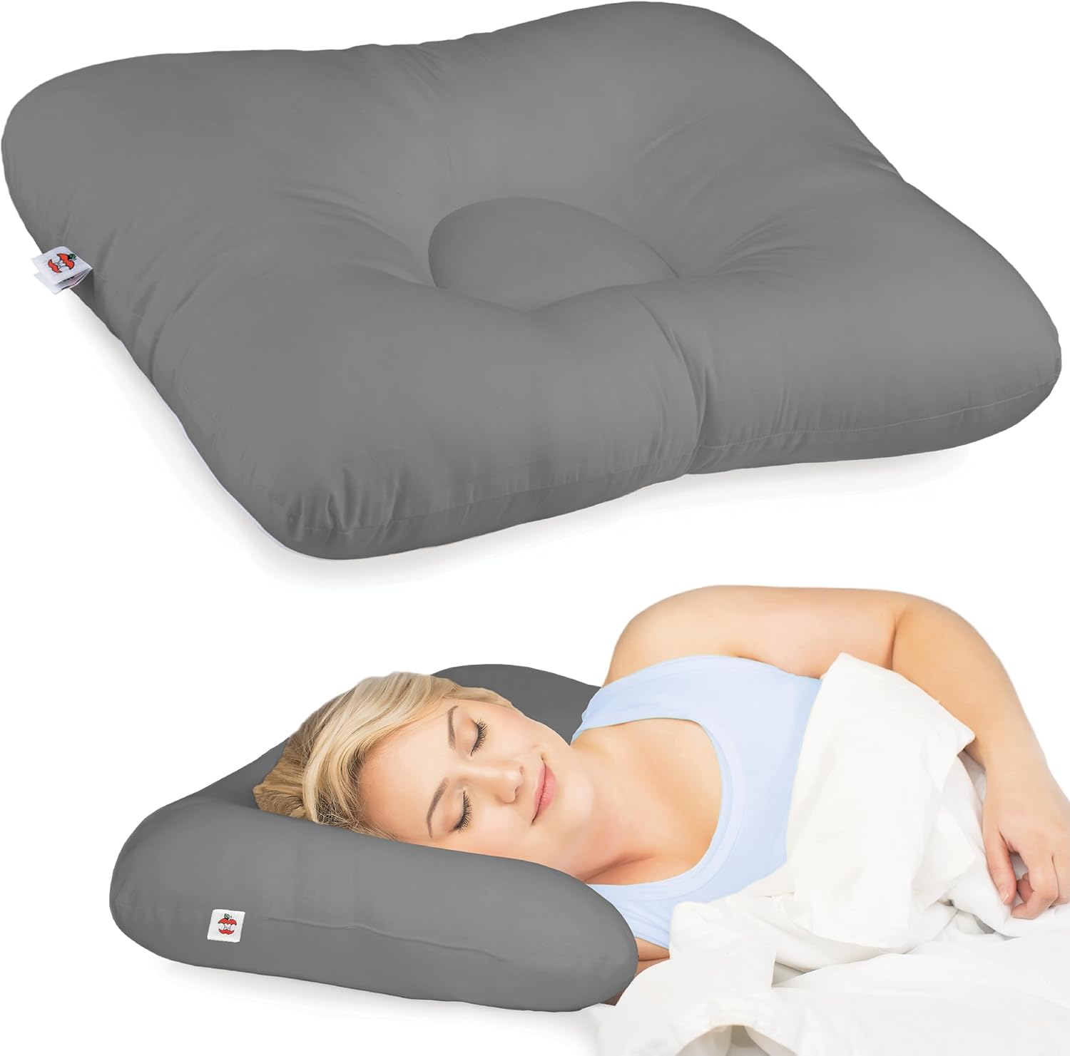 Core Products D-Core Cervical Neck Pillow for Neck Pain Relief
