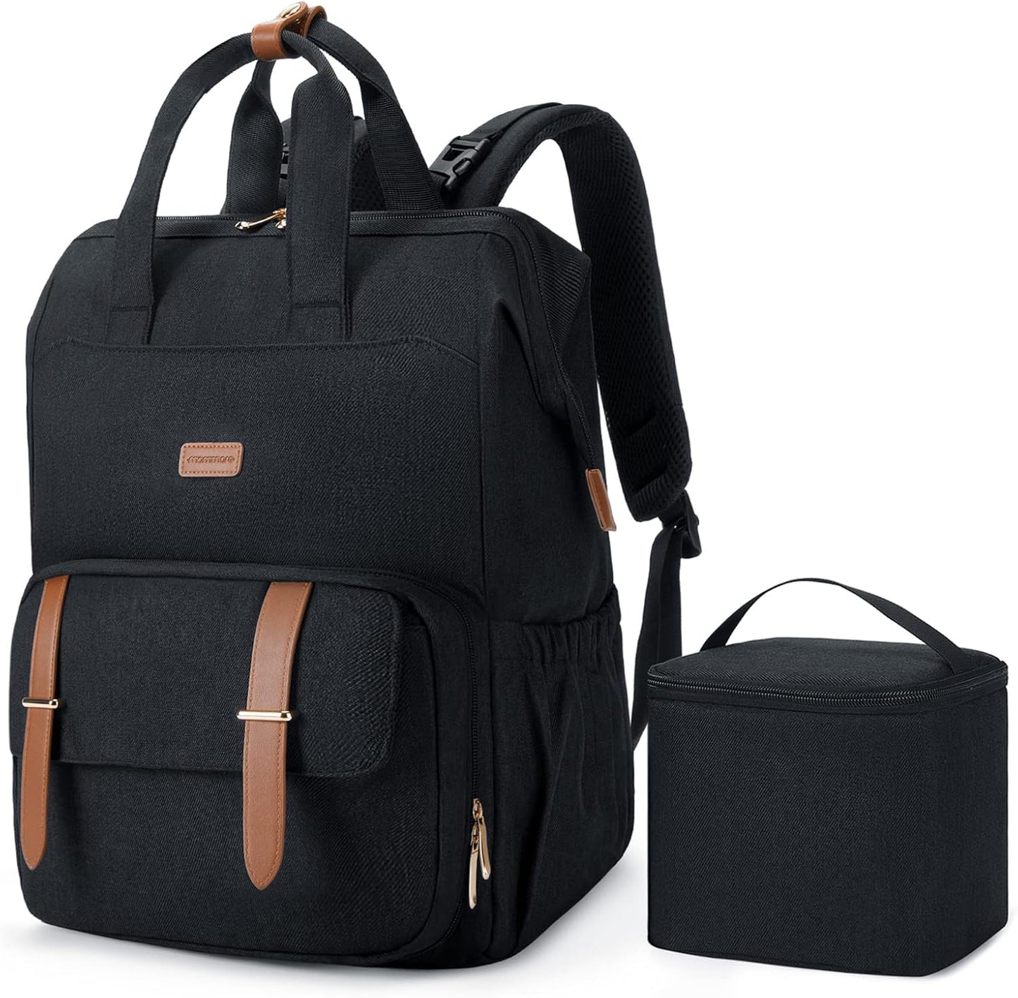 mommore Breast Pump Bag Backpack for Working Moms with Laptop