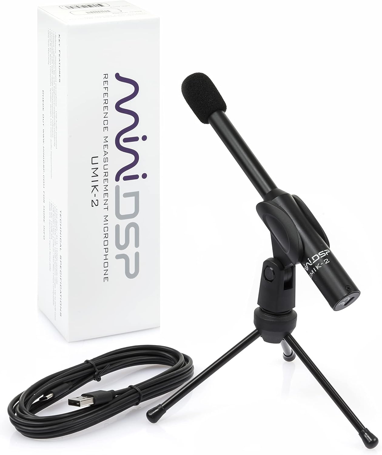UMIK-2 USB Reference Measurement Microphone for Accurate Sound