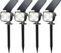 Kaxiida Waterproof Solar Outdoor Lights with Ultra Bright Uplighting