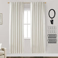 Closet Curtain for Open Closet 78 in Long - Pleated Faux Linen