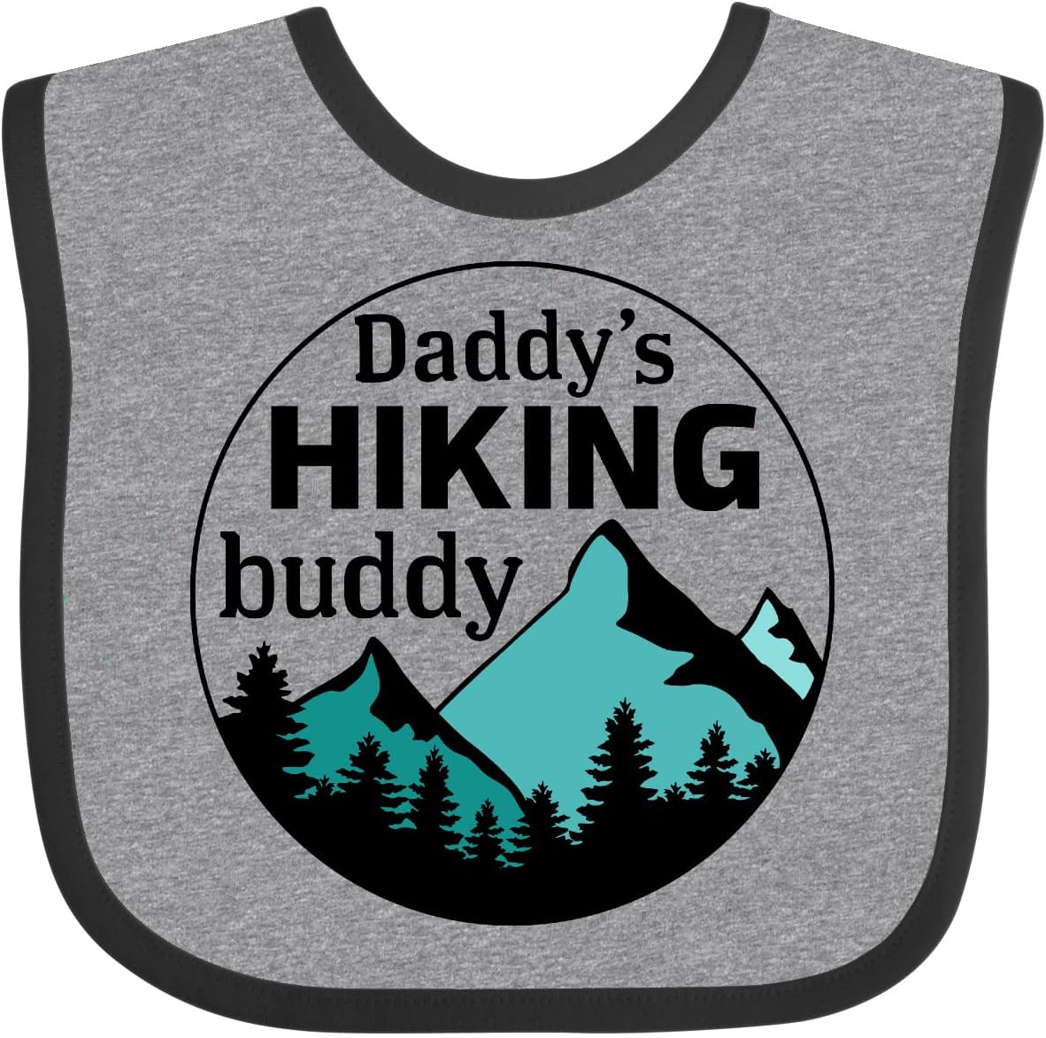Daddy's Hiking Buddy Baby Bib