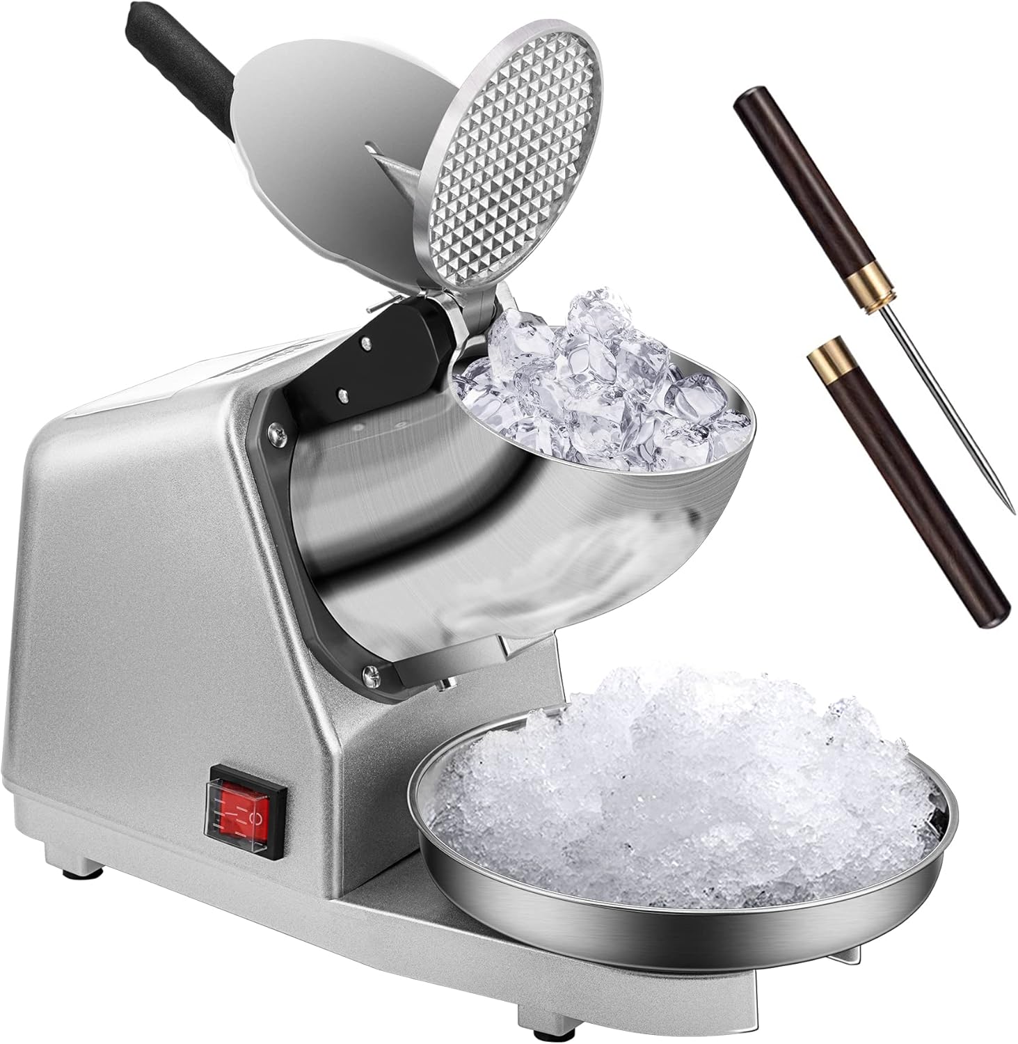 VIVOHOME Electric Ice Crusher Shaver for Home and Commercial Use