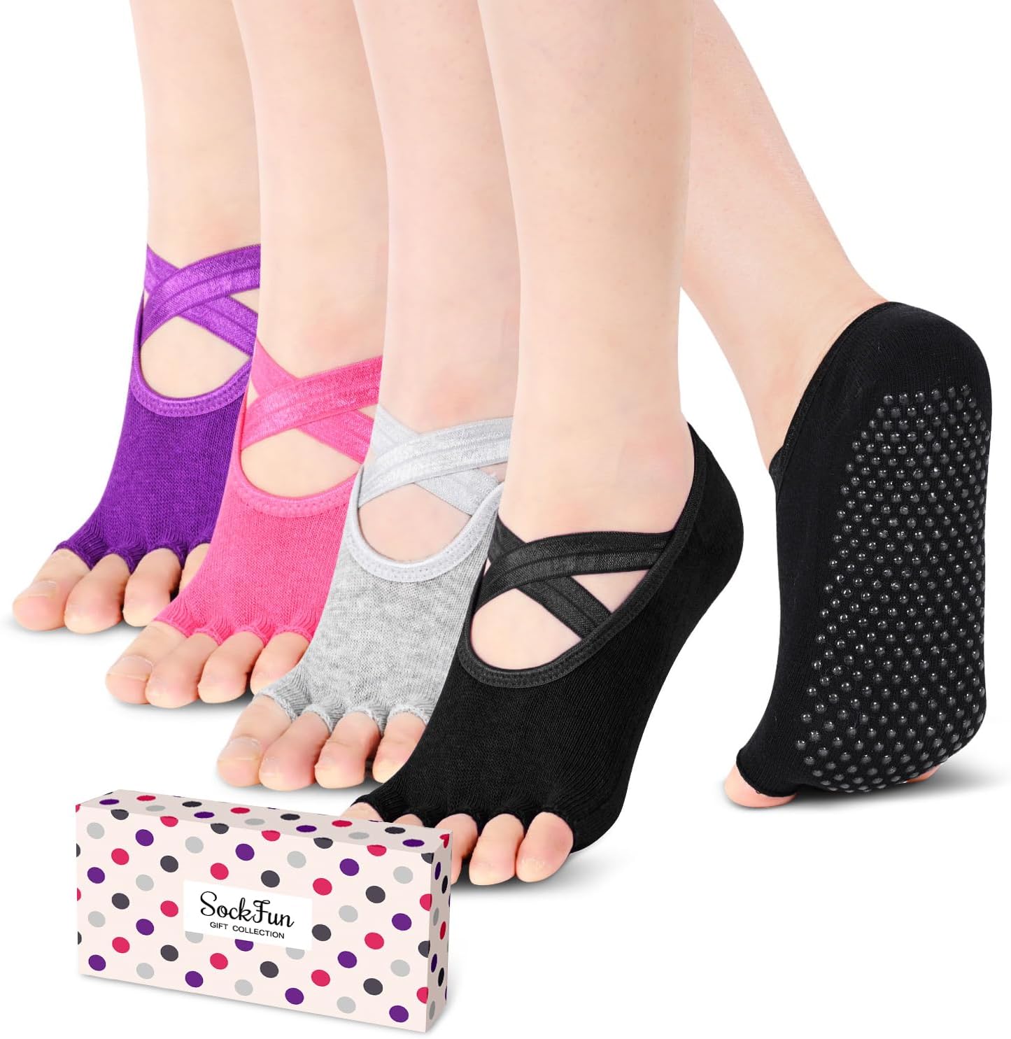 Grip Pilates Socks - Stay Safe & Stylish