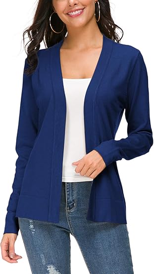 Urban CoCo Women's Long Sleeve Open Front Knit Cardigan Sweater Review